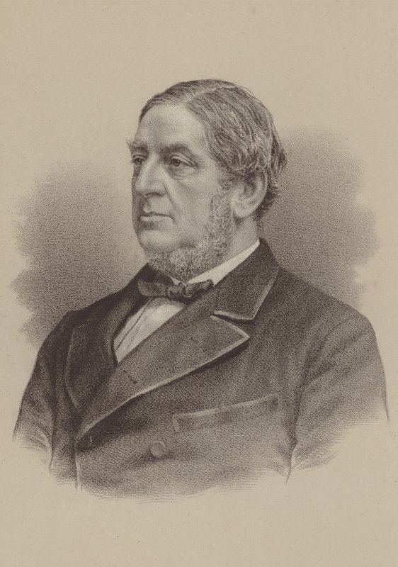 Sir William Vernon Harcourt, britischer liberaler Staatsmann von English Photographer