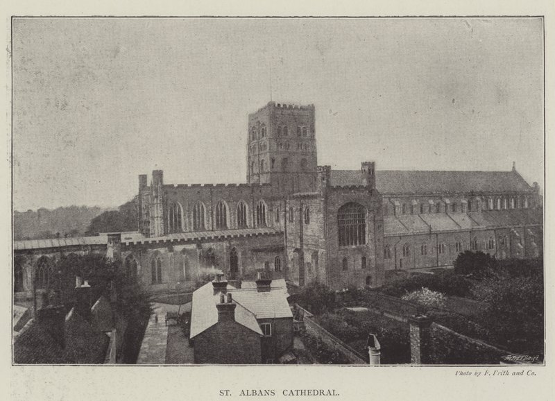 Kathedrale von St. Albans von English Photographer