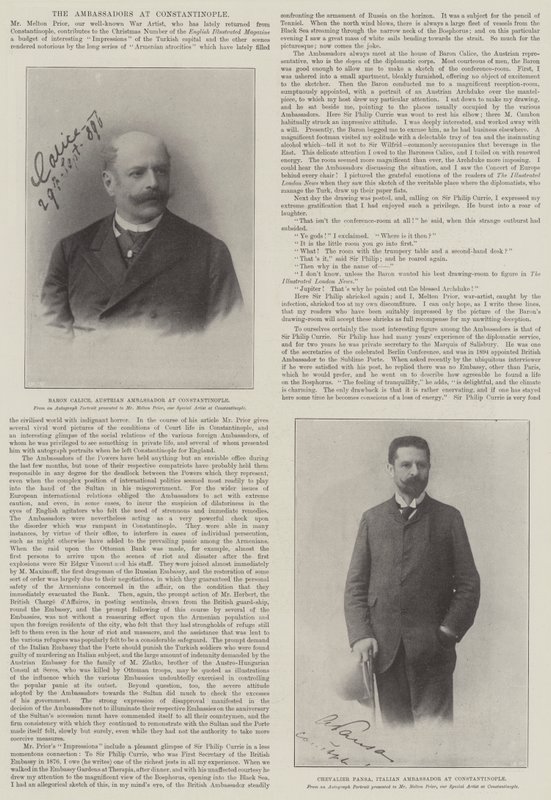 Die Botschafter in Konstantinopel von English Photographer