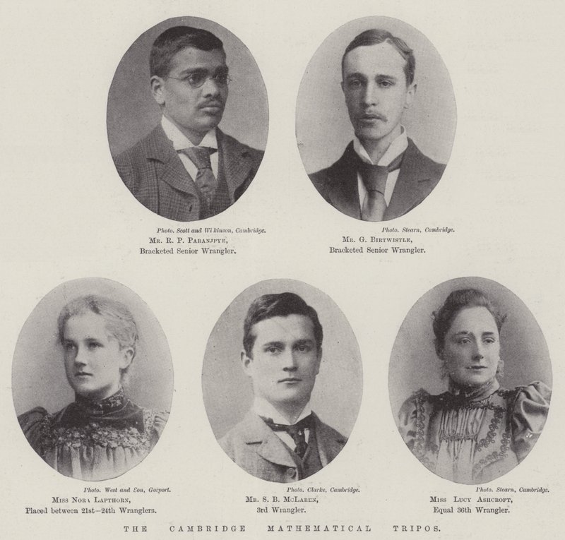 Das Cambridge Mathematical Tripos von English Photographer