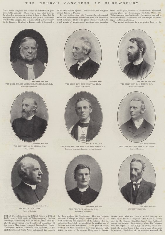 Der Kirchenkongress in Shrewsbury von English Photographer