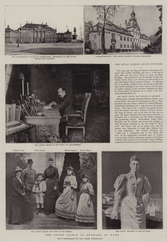 Der Kronprinz von Dänemark zu Hause von English Photographer