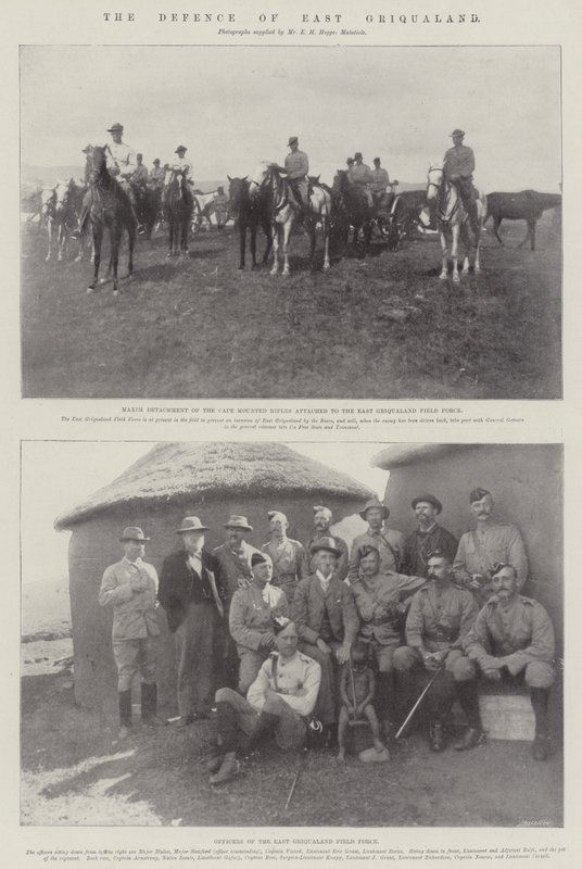 Die Verteidigung von Ost-Griqualand von English Photographer