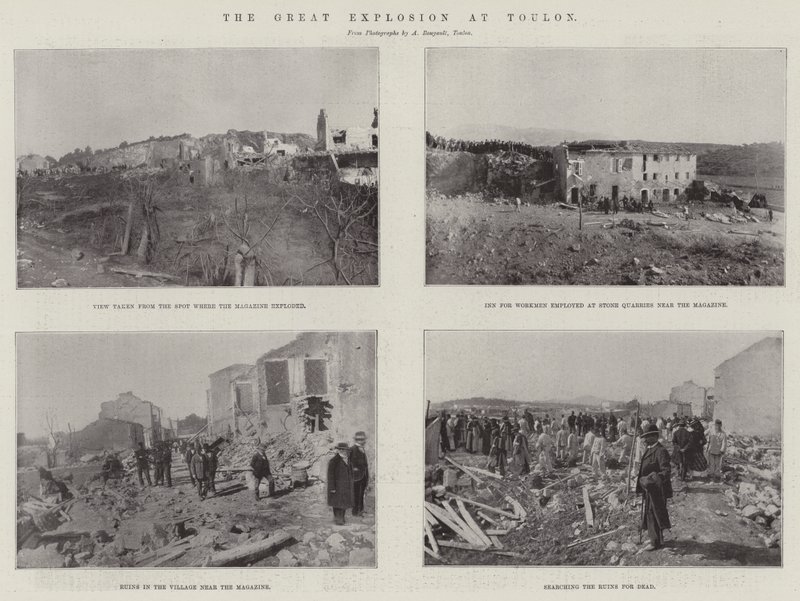 Die große Explosion in Toulon von English Photographer