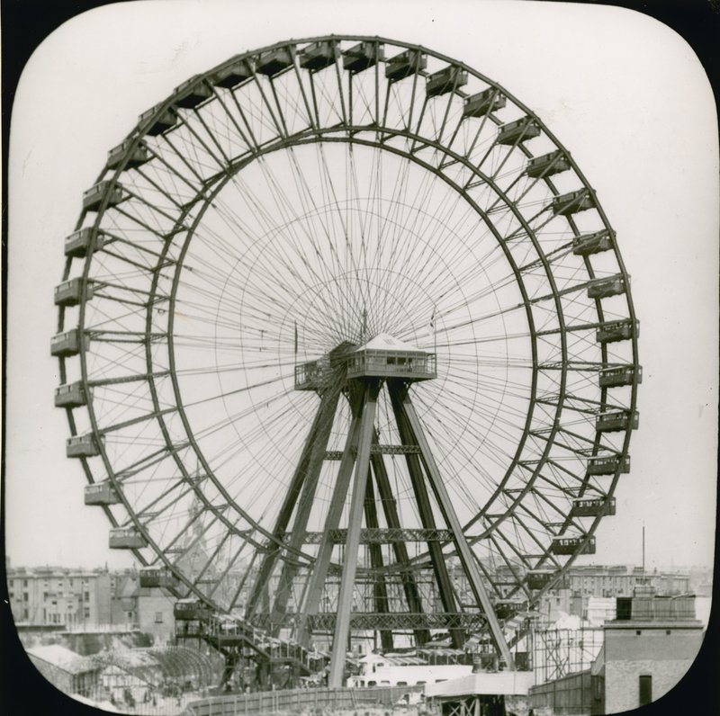 Das Große Rad, Earls Court; London von English Photographer