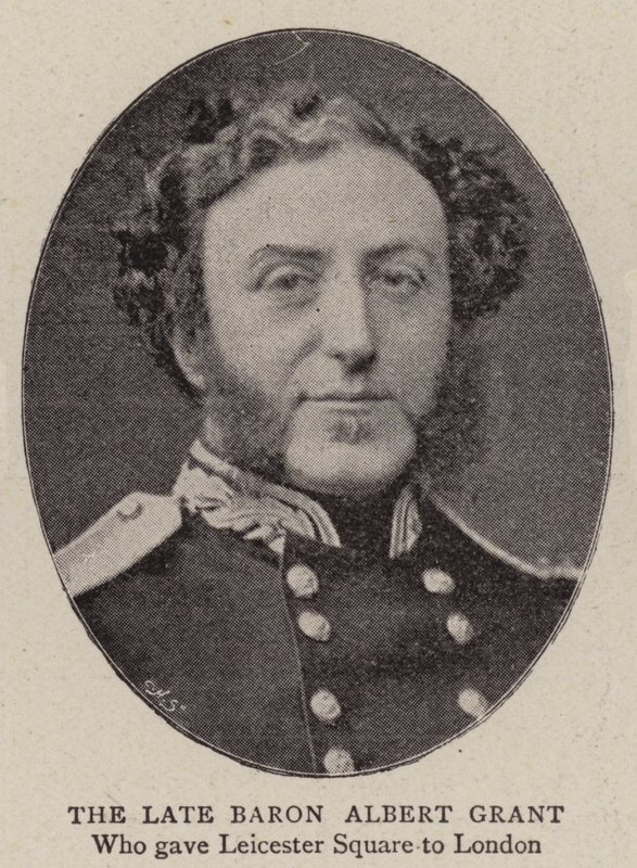 Der verstorbene Baron Albert Grant von English Photographer