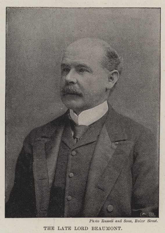 Der verstorbene Lord Beaumont von English Photographer