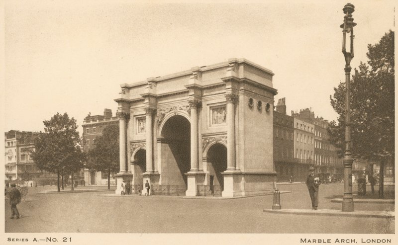 Der Marble Arch, London von English Photographer