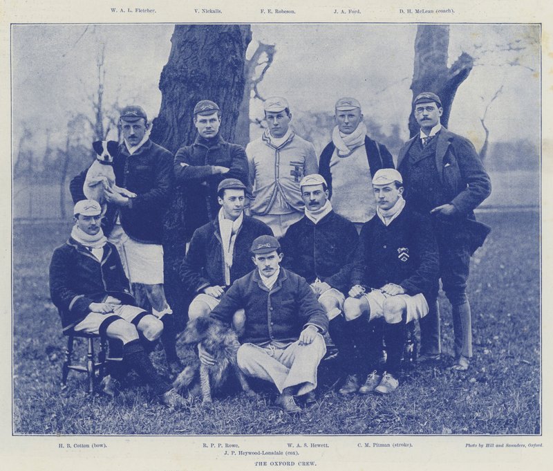 Die Oxford-Crew von English Photographer
