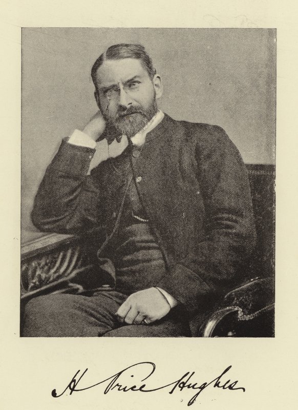 Der Rev Hugh Price Hughes von English Photographer