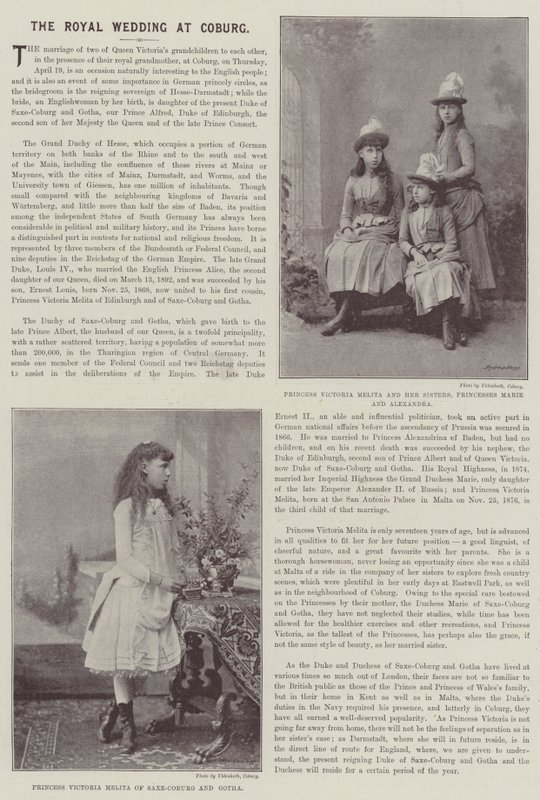 Die königliche Hochzeit in Coburg von English Photographer