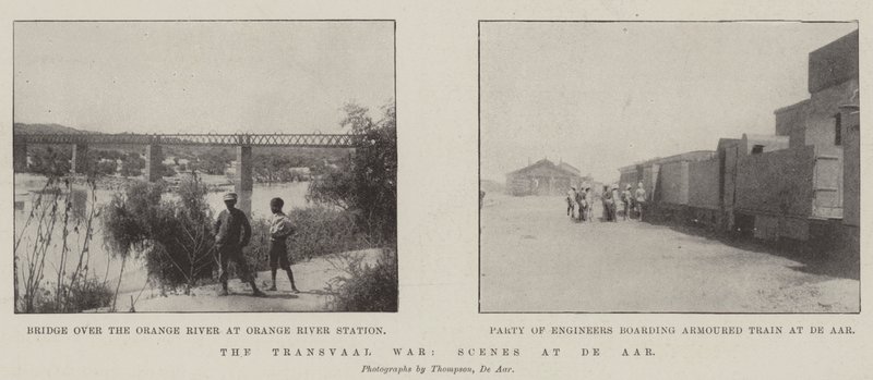 Der Transvaal-Krieg, Szenen in De Aar von English Photographer