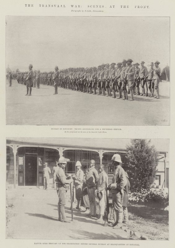 Der Transvaal-Krieg, Szenen an der Front von English Photographer