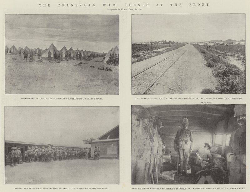 Der Transvaal-Krieg, Szenen an der Front von English Photographer