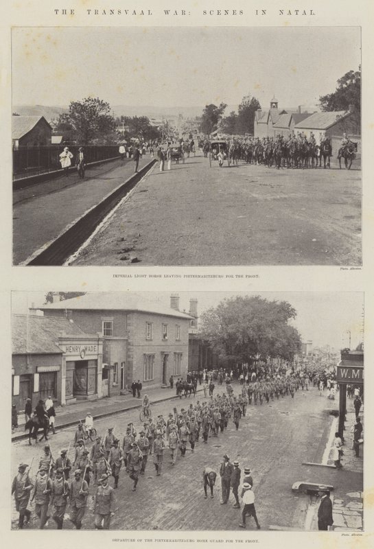 Der Transvaal-Krieg, Szenen in Natal von English Photographer