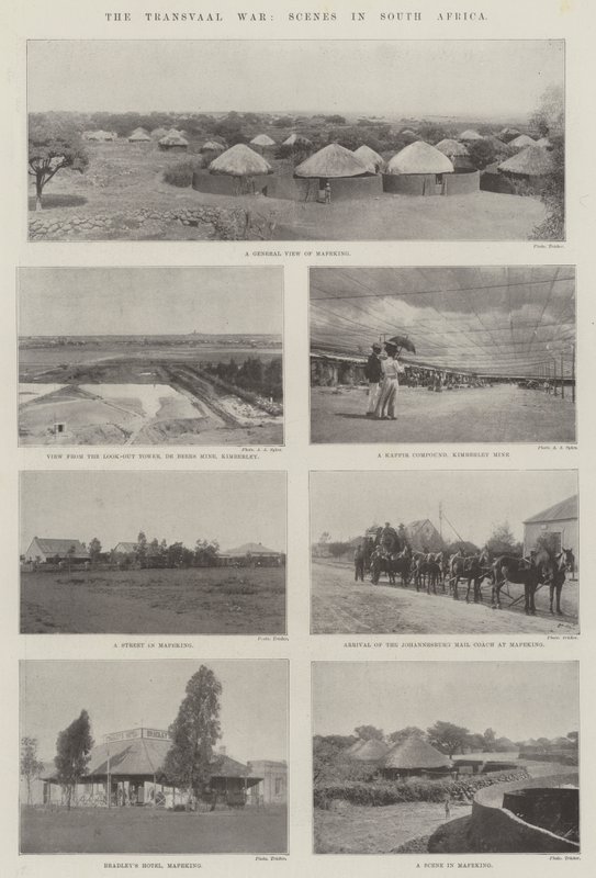 Der Transvaal-Krieg, Szenen in Südafrika von English Photographer