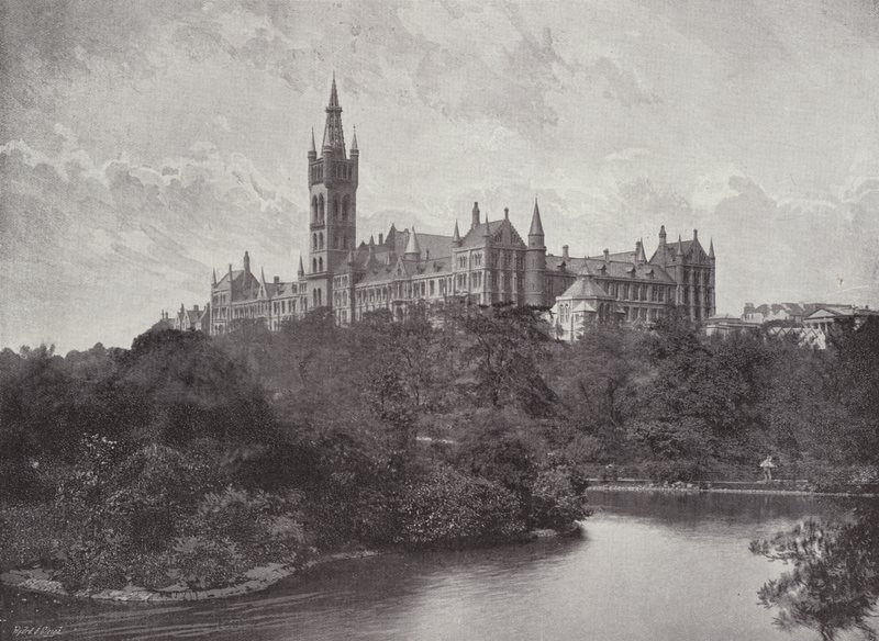 Die Universität, Glasgow von English Photographer