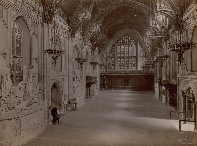 Der Bankettsaal in der Guildhall, London von English Photographer