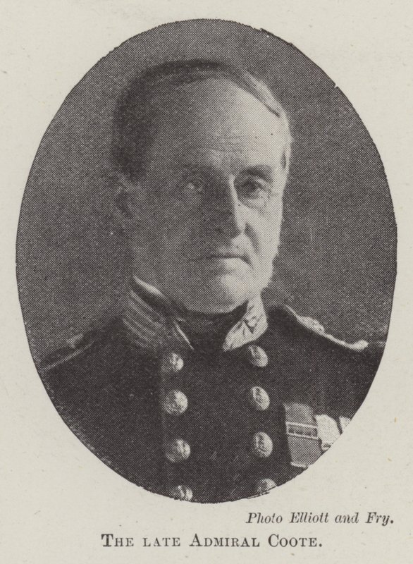 Der verstorbene Admiral Coote von English Photographer