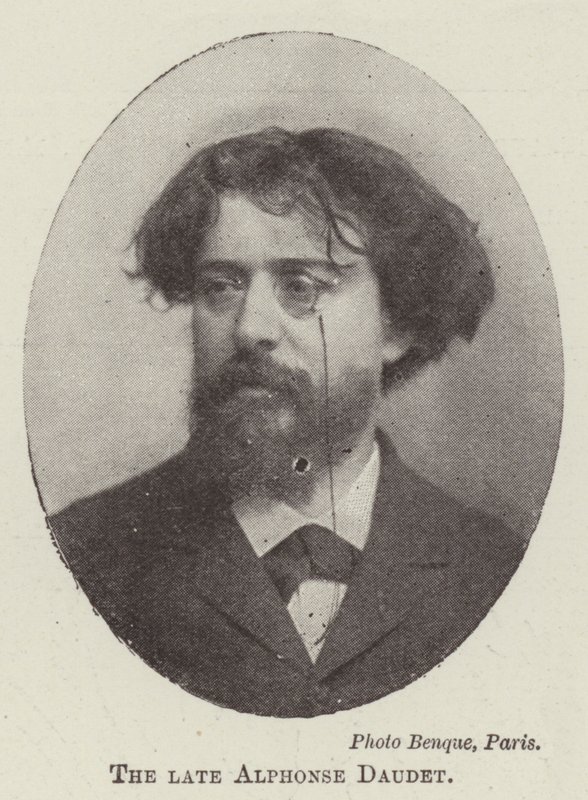 Der verstorbene Alphonse Daudet von English Photographer