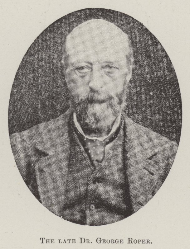 Der verstorbene Dr. George Roper von English Photographer