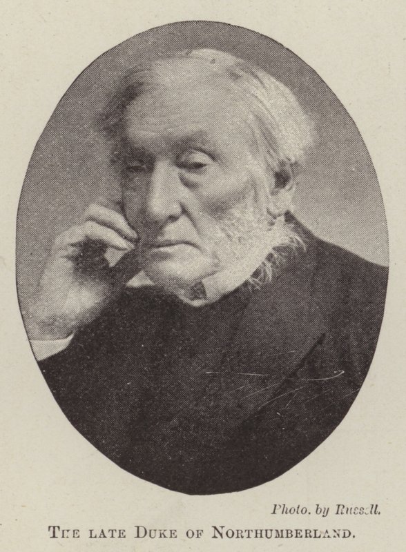 Der verstorbene Herzog von Northumberland von English Photographer