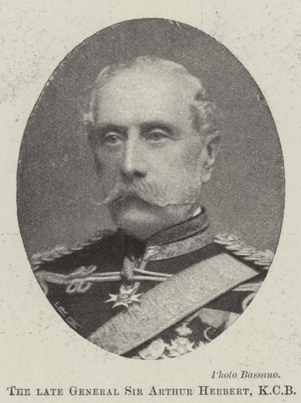 Der verstorbene General Sir Arthur Herbert, KCB von English Photographer