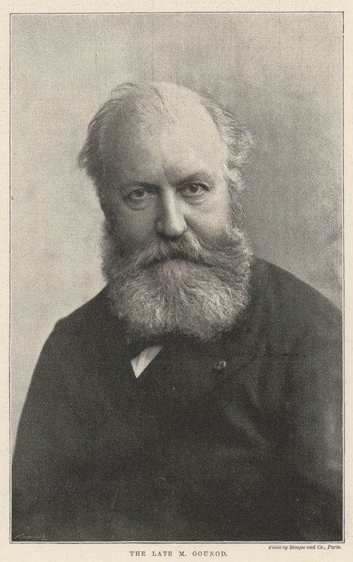 Der verstorbene M Gounod von English Photographer