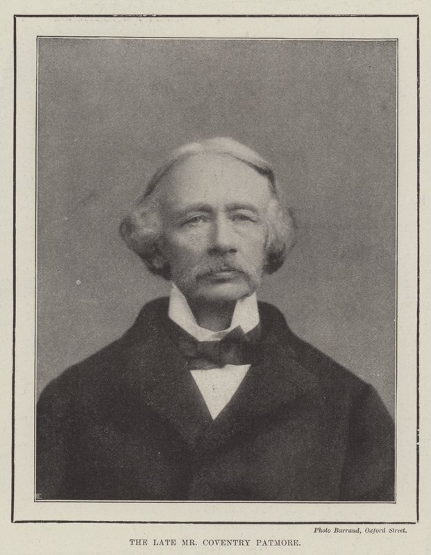 Der verstorbene Mr. Coventry Patmore von English Photographer
