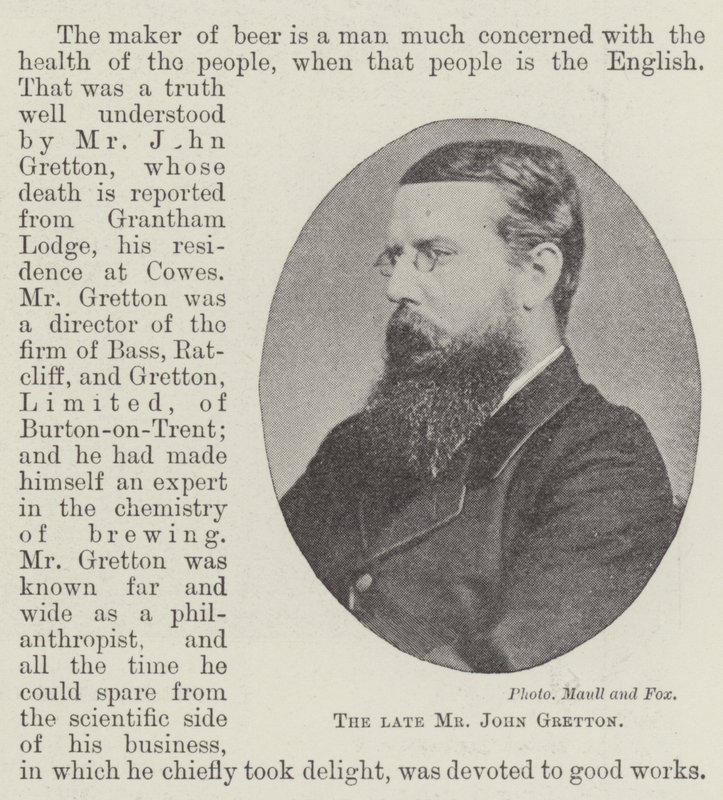 Der verstorbene Mr John Gretton von English Photographer