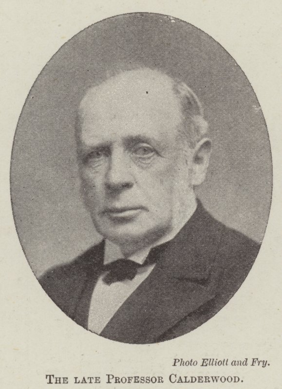 Der verstorbene Professor Calderwood von English Photographer