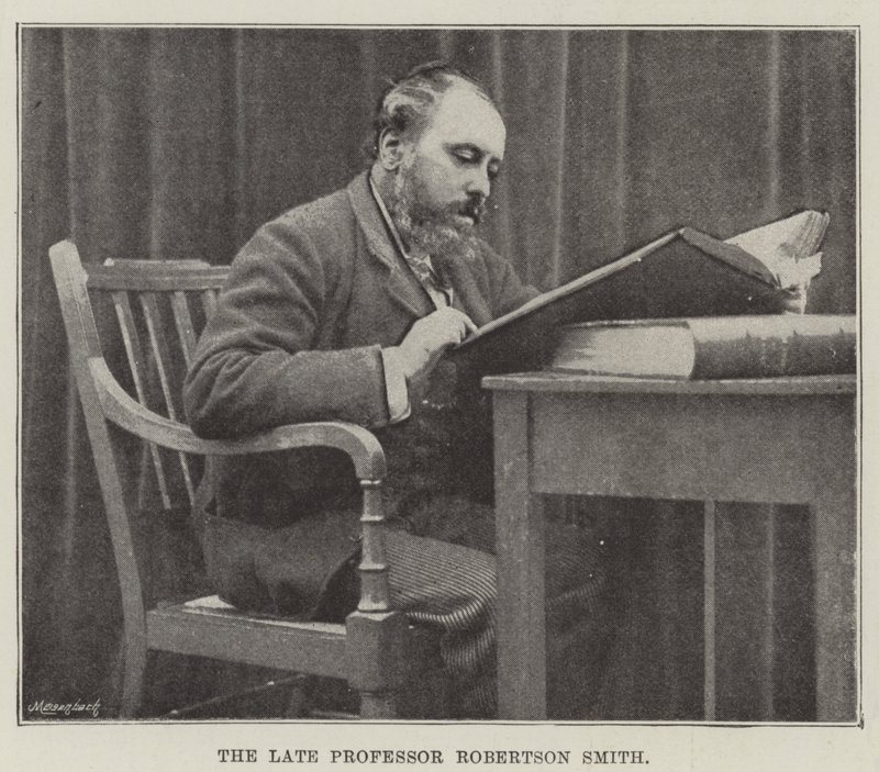 Der verstorbene Professor Robertson Smith von English Photographer
