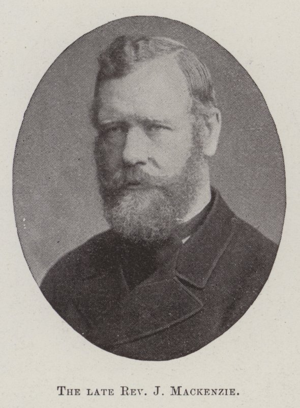Der verstorbene Reverend J Mackenzie von English Photographer