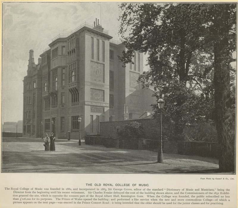 Das alte Royal College of Music von English Photographer