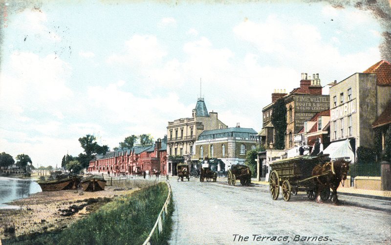 Die Terrasse in Barnes von English Photographer
