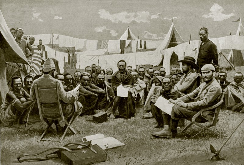 Vertragsabschluss in Ostafrika von English Photographer