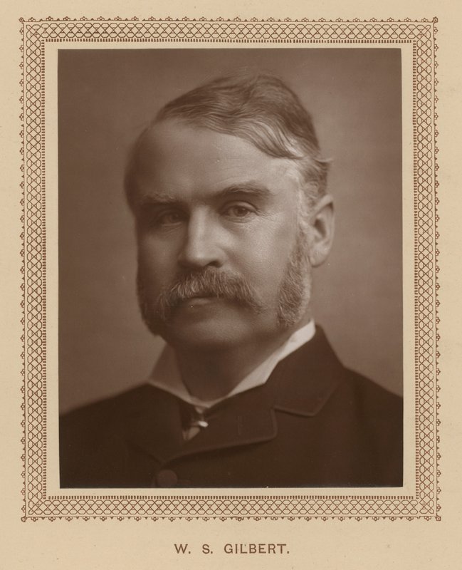 W S Gilbert von English Photographer