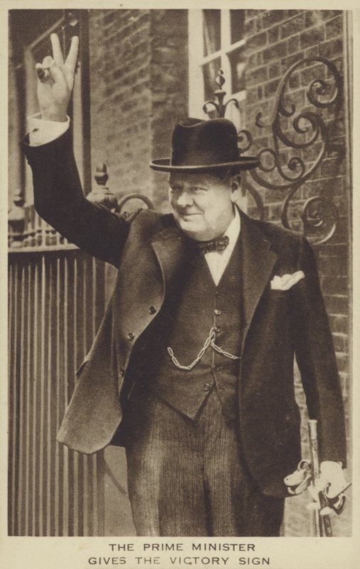 Winston Churchill von English Photographer