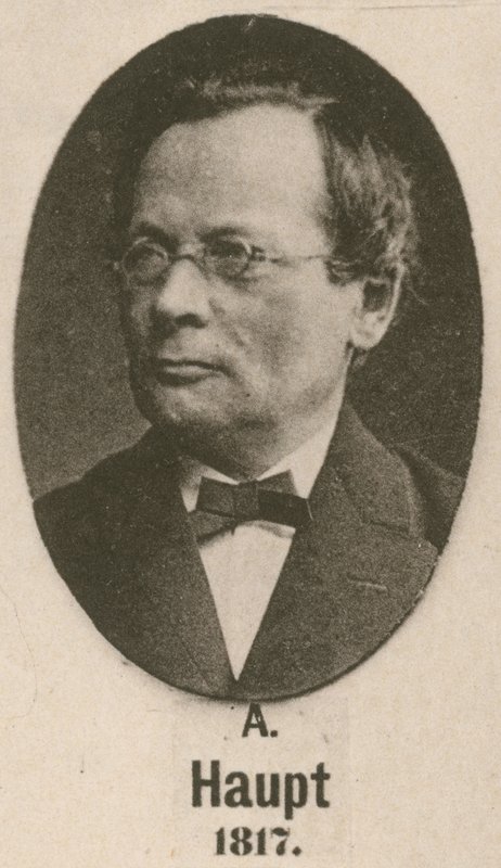A. Haupt von English School