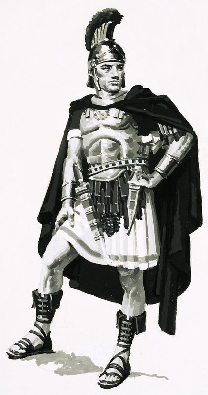 Ein römischer Legionär von English School