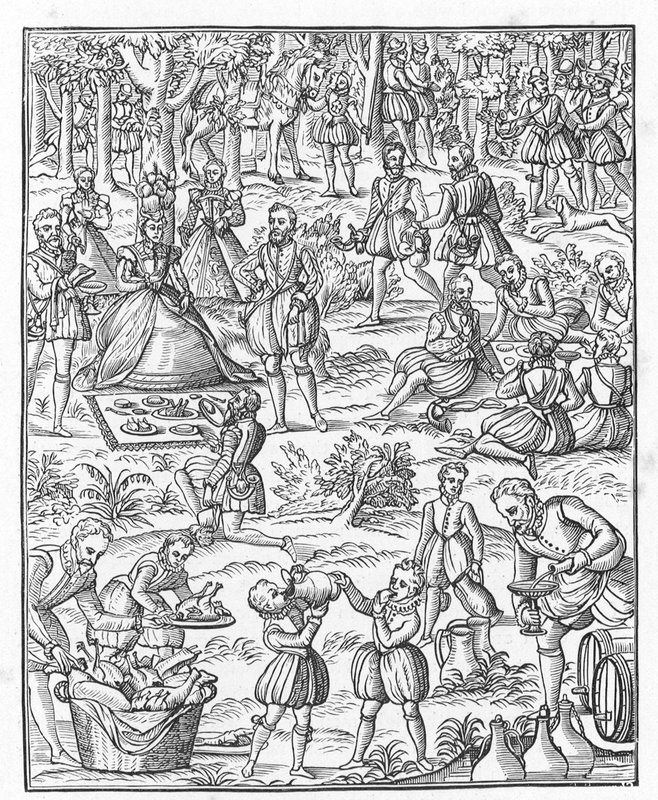 Ein königliches Picknick von English School