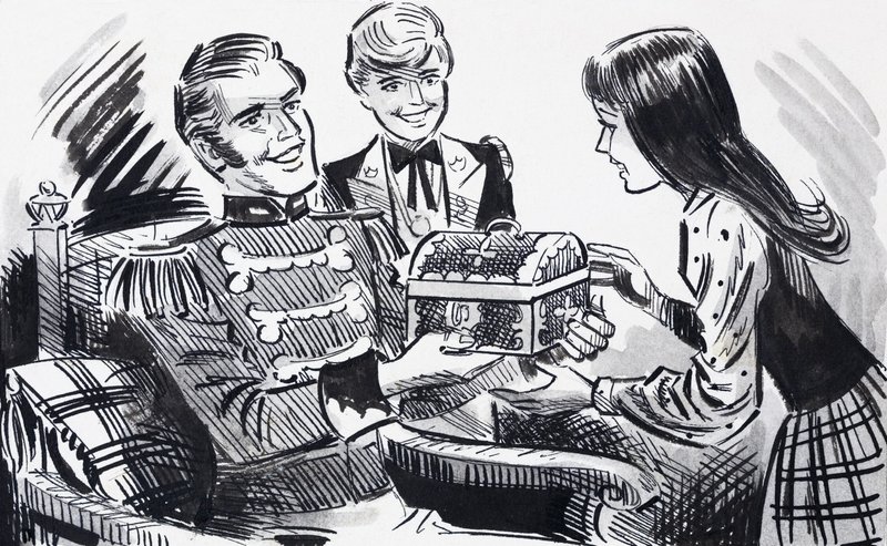 Ein Geschenk von einem Soldaten von English School