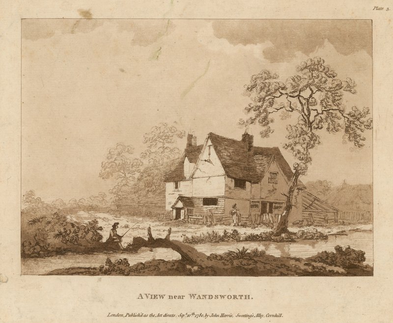 Ein Blick in der Nähe von Wandsworth von English School