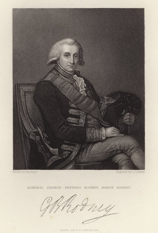 Admiral George Brydges Rodney von English School