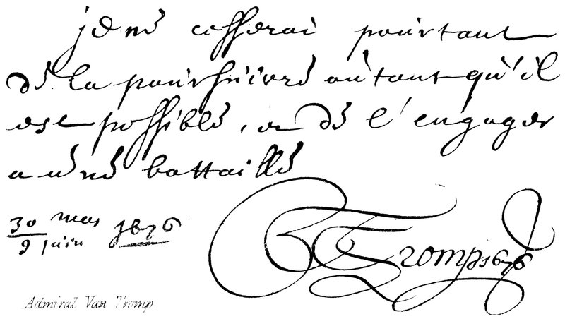 Admiral Van Tromp von English School