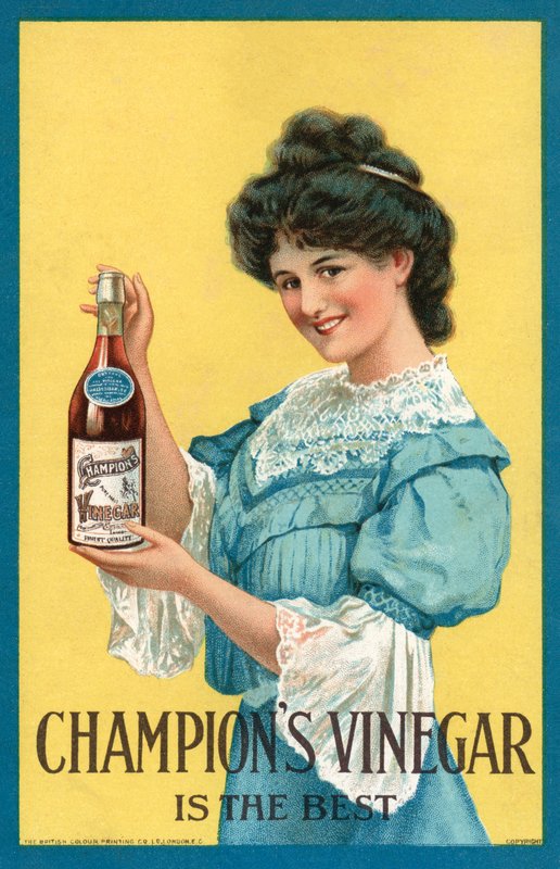 Werbung für Champion