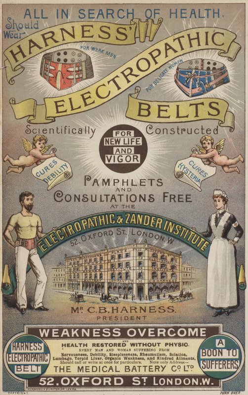 Werbung für Harness