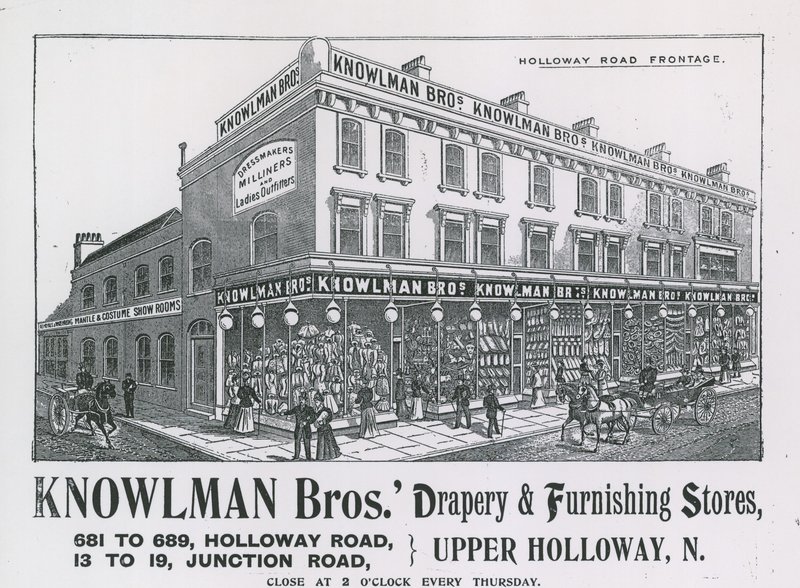 Werbung für Knowlman Bros von English School