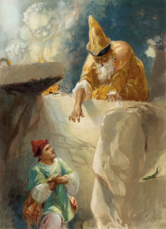 Aladdin und der Zauberer von English School