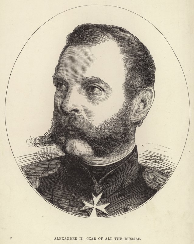 Alexander II. von Russland von English School